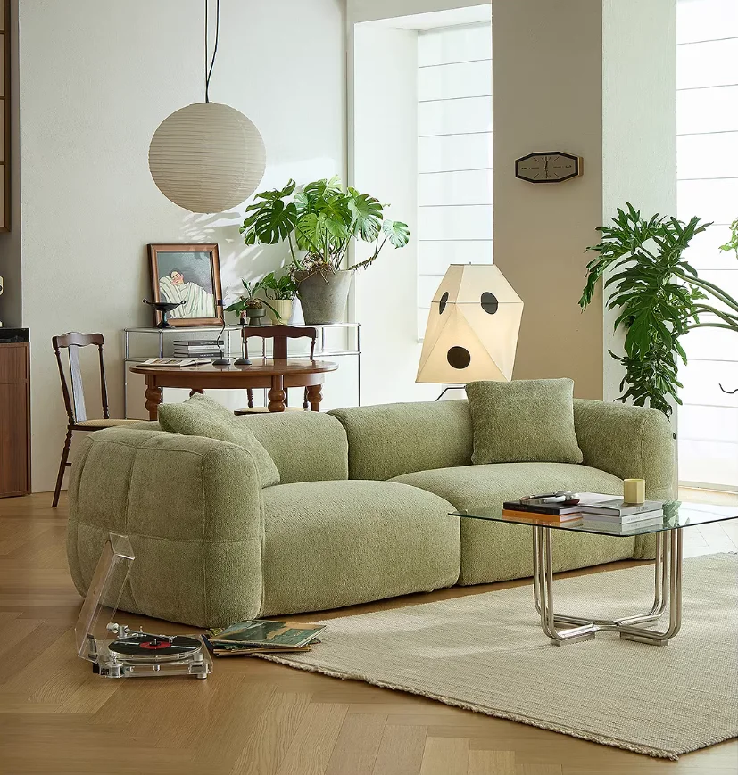 #  Sectional Sofa Washable Modular Linear 3-Seater For All Living Room Sizes