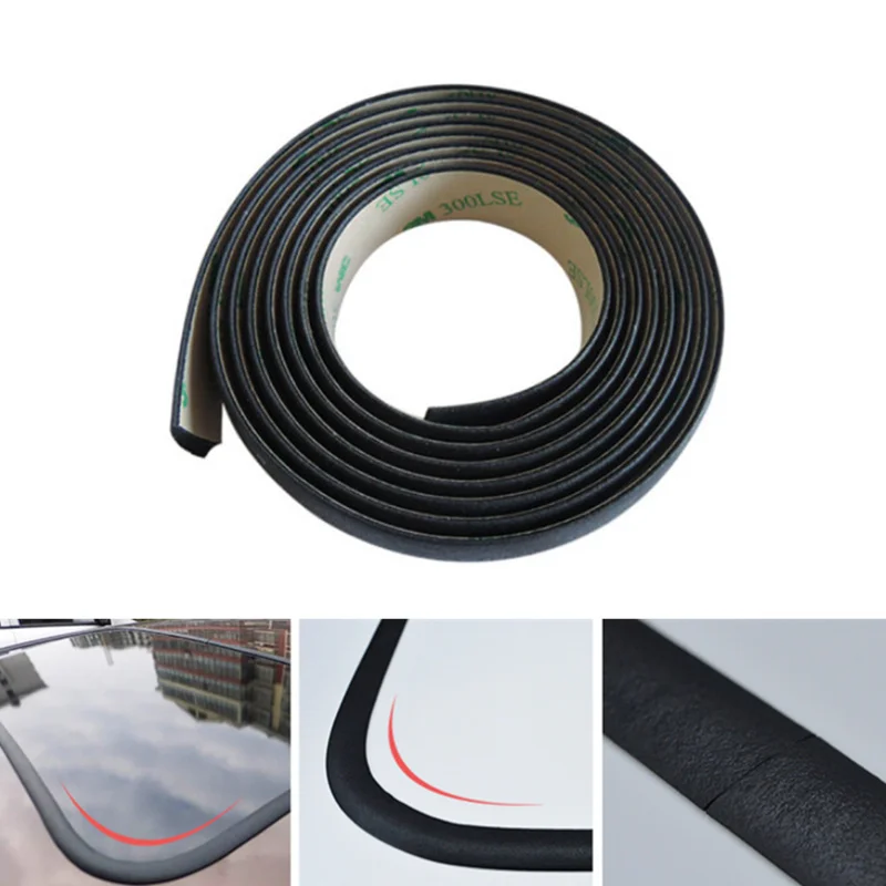 3 Meters Car Sunroof Seal Sticker for Saab 9-3 9-5 9000 93 900 95 Aero 9 3 42250 42252 9-2x 9-4x 9-7x Accessories