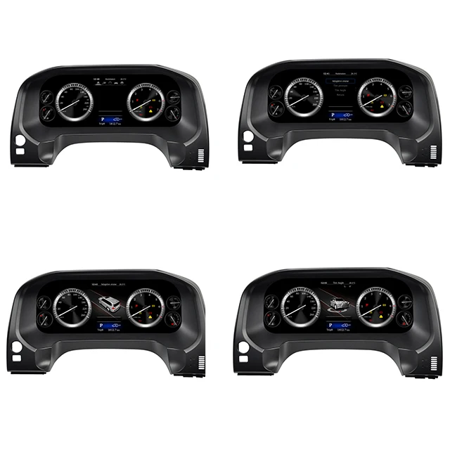 ينطبق على مجموعة لوحة العدادات LCD Toyotaa Prado للتعديل الداخلي عالي الوضوح