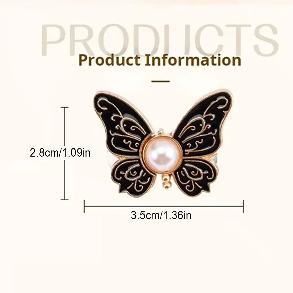 Butterfly Jeans Button Adjustable Clips for Pant Skirts Waist Tightener Buckle Snap Button Pants Pin Retractable Adjuster