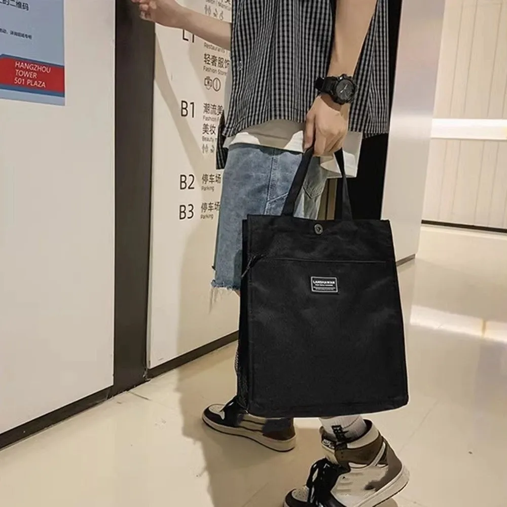 عارضة الذكور التنقل حمل حقيبة أكسفورد القماش سعة كبيرة حقيبة يد خفيفة الوزن للماء تنوعا قماش حقيبة كتف في الهواء الطلق #1