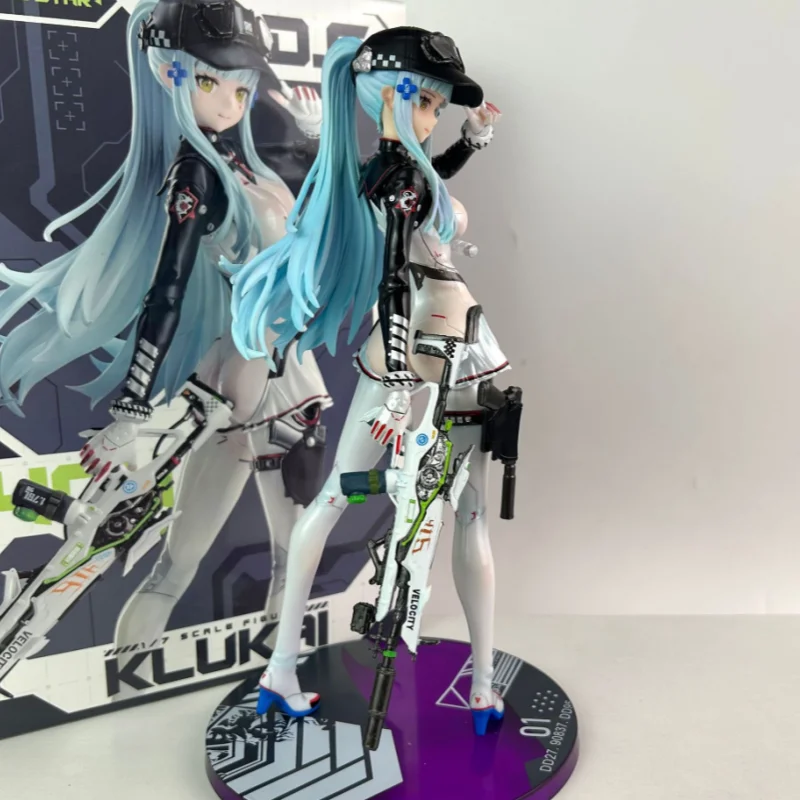 

Girls' Frontline Hk416 Klukai Anime Figures Mech Girl Collectible Statue Toys Desktop Ornament Decoration Boy Birthday Gift