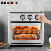 26L 13L Large Capacity Electric Air Fryers Multifunction Air Oven Visible Window Household Kitchen Deep Fryer without Oil 220V