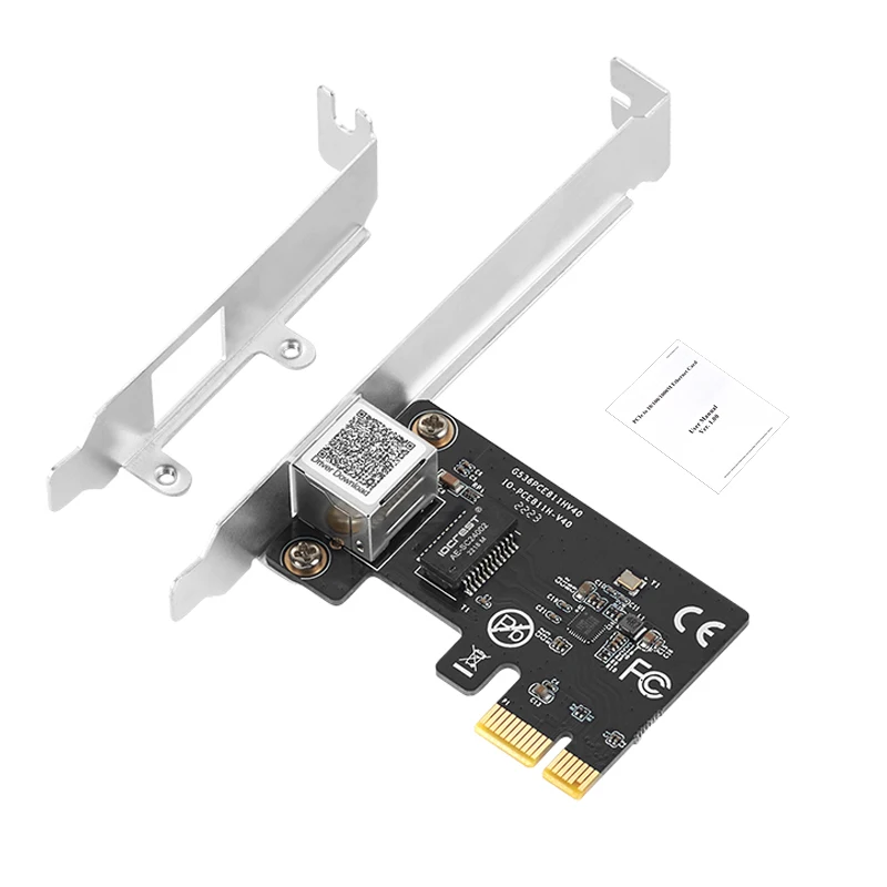 PCI Express Netzwerk Karte 10/100/100 0Mbps Gigabit Ethernet PCI-E X1 RJ45 LAN Netzwerk Adapter Realtek RTL8111H Chip für Desktop PC