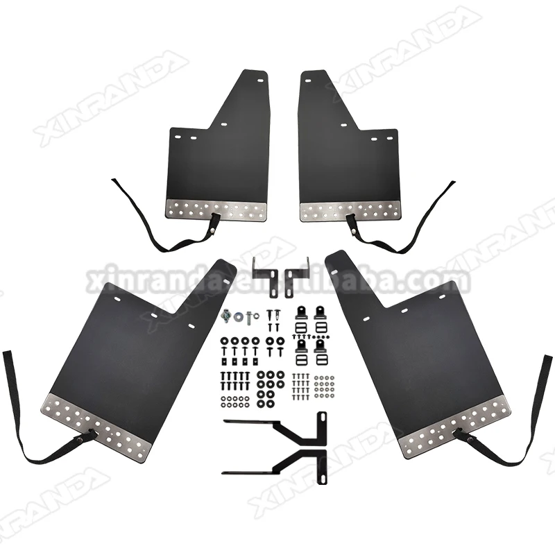 4pcs Mud Flaps Splash Guards for Suzuki Jimny JB74 JC74 2019 2020 2021 2022 2023 2024 2025 2026 Polyethylene Mudguards Mud Flap