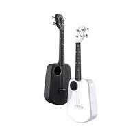 Original Populele 2 LED App Control USB Smart Ukulele 4 Strings 23 Inch Ukulele Concert ABS Fingerboard Acoustic Electric Guitar