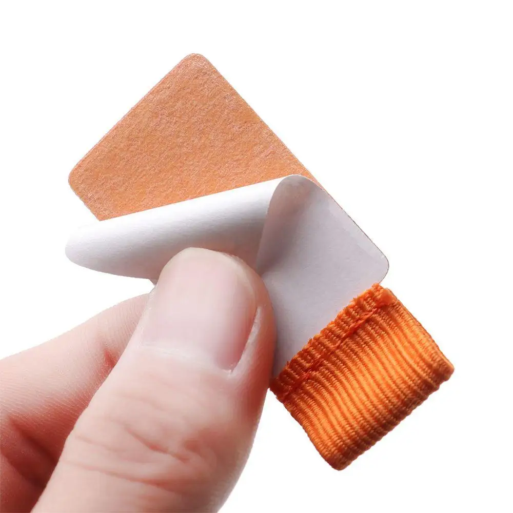 4 Pcs / Set Convenient Multicolor Notebook Accessories Pen Clips Pencil Elastic Loop Self-adhesive Pens Holder Leather
