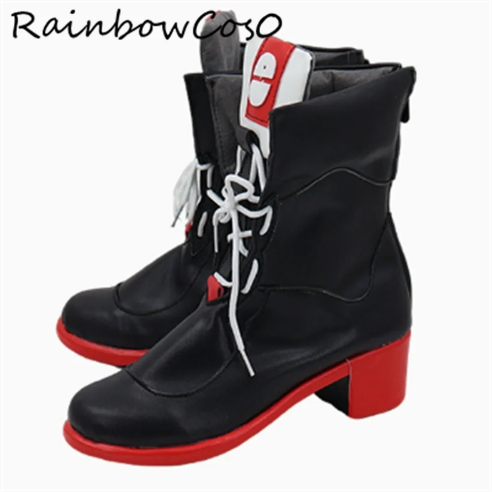 Exusiai Arknights Cosplay Shoes Boots Game Anime Party Halloween RainbowCos0 W4904