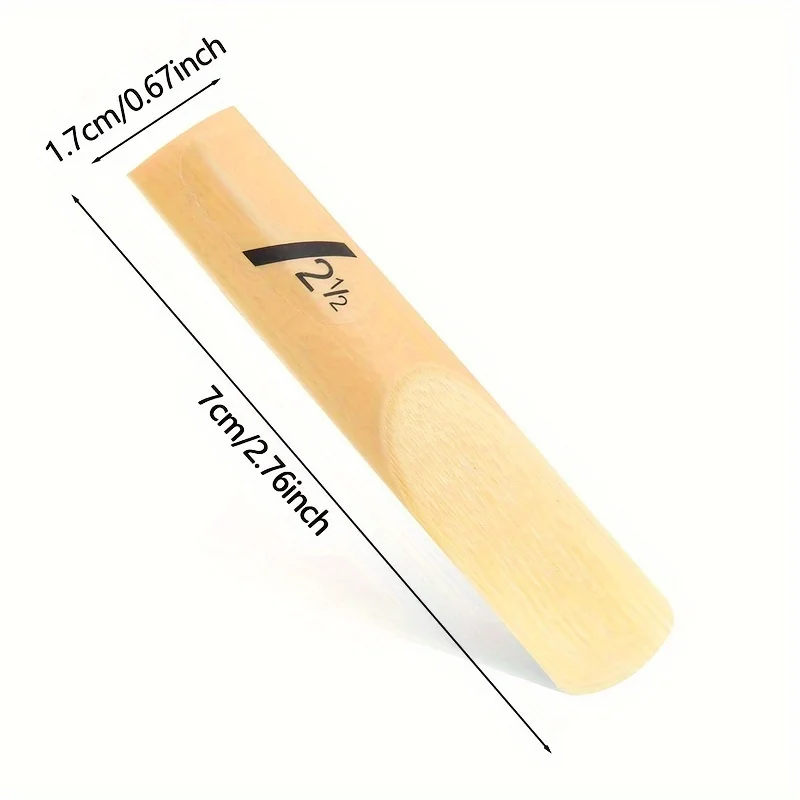 Трости для кларнета Bb 2.0 2.5 3.0 Традиционные трости для начинающих кларнет, упаковка из 10 штук с коробкой для начинающих кларнетов и игроков