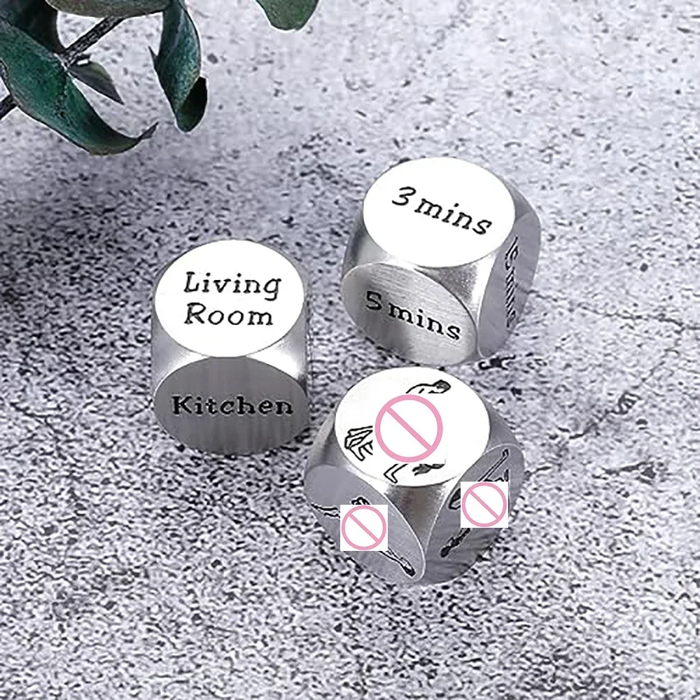 3 Pcs Couple Game Decision Dice Funny Date Night Gifts for Girlfriend Boyfriend Anniversary Romantic Gift for Him Husband Wife