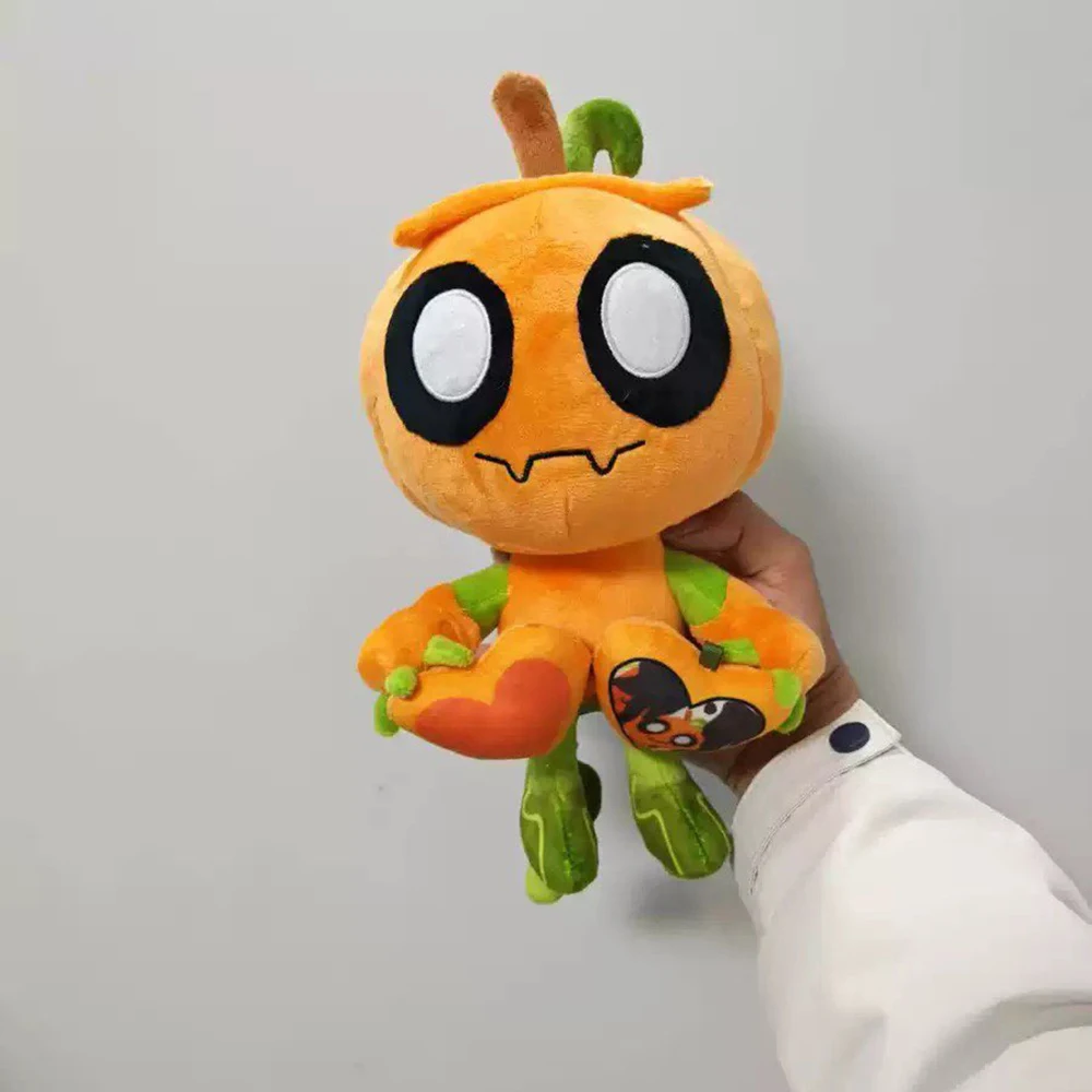 2025 Cute Dandy’s World Gourdy Plush Toys Game Pumpkin Kawaii Astro Stuffed Doll Birthday Holiday Gifts Toy for Room Decoration