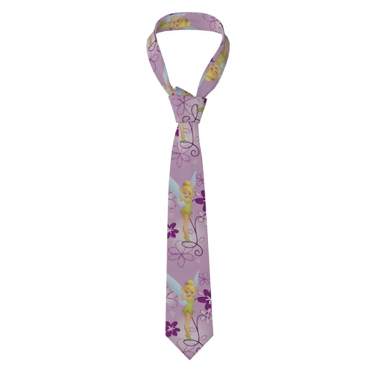 

Personalized Fashion Tinker Bell Posture Tie for Business Men Classics Neckties