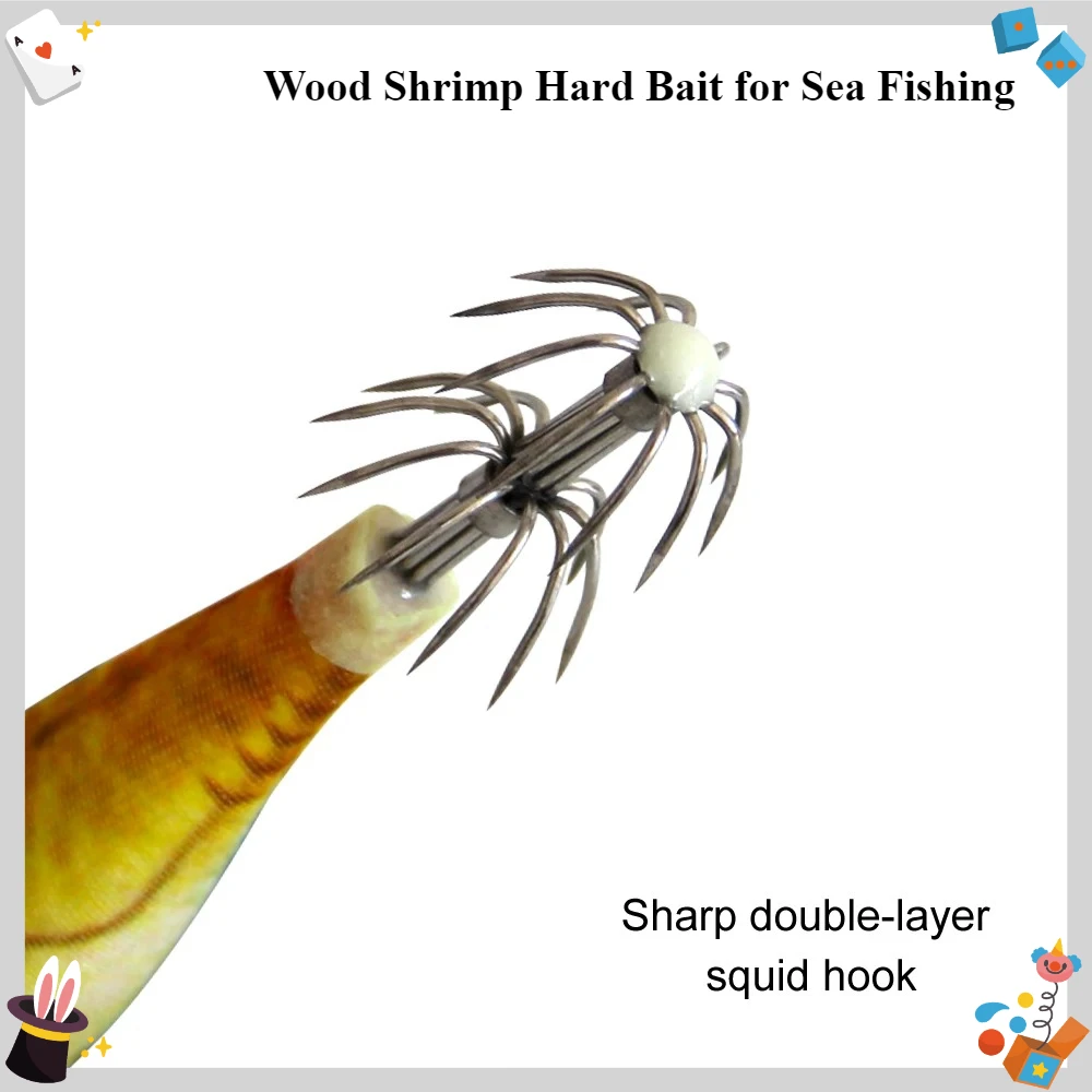 Squid Jig 1Pcs 10Cm…