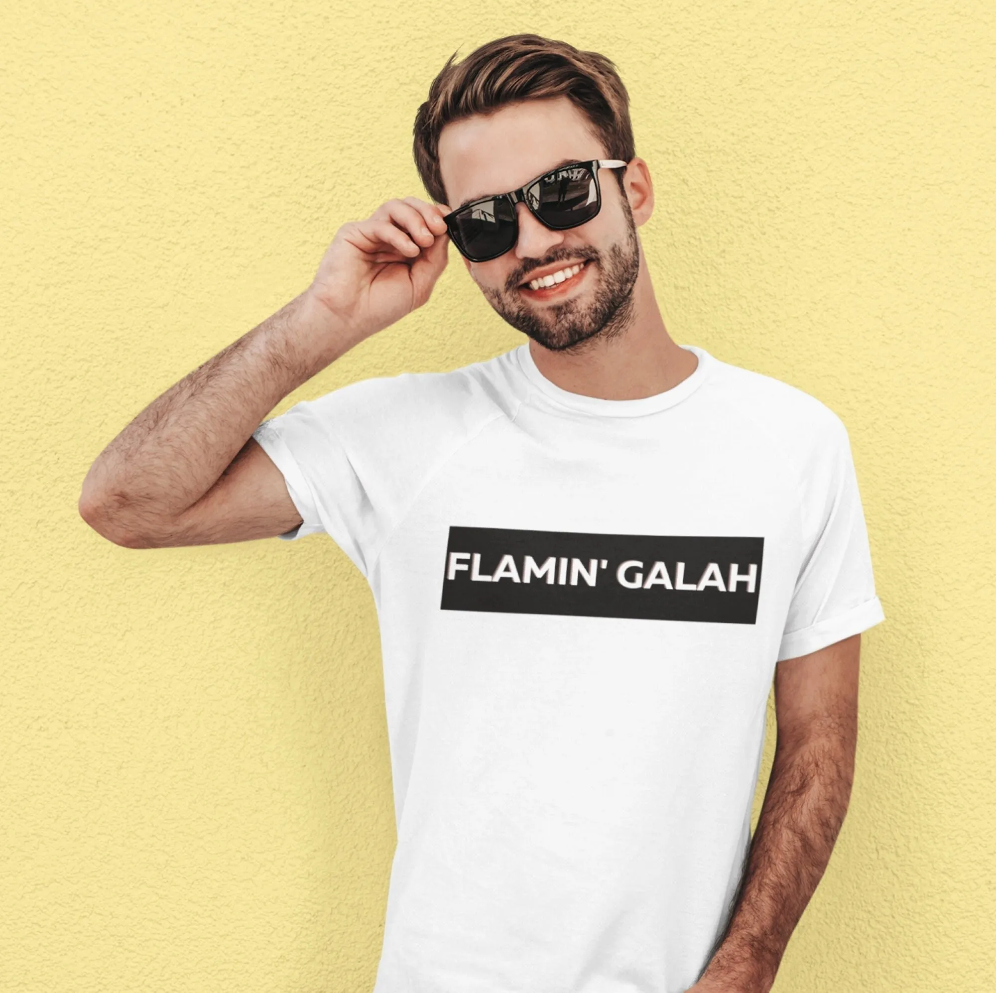 Aussie Slang Shirt Flamin' Galah T Funny Australian Saying Flaming Australia Day