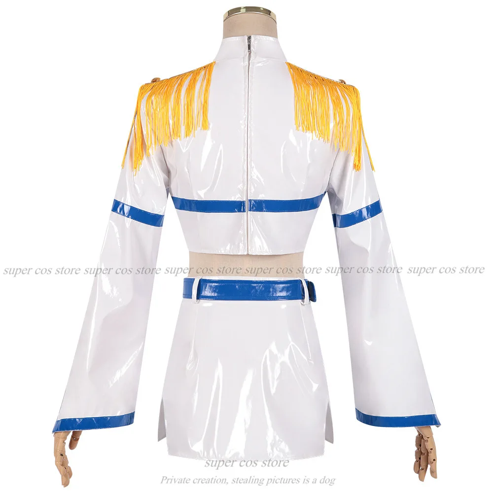 Nociel Nonoa Cosplay Anime 2.5 Dimensional Seduction Costume Nokieru Sexy Uniform SKIRTS Wig Wing Prop Party Outfit for Woman