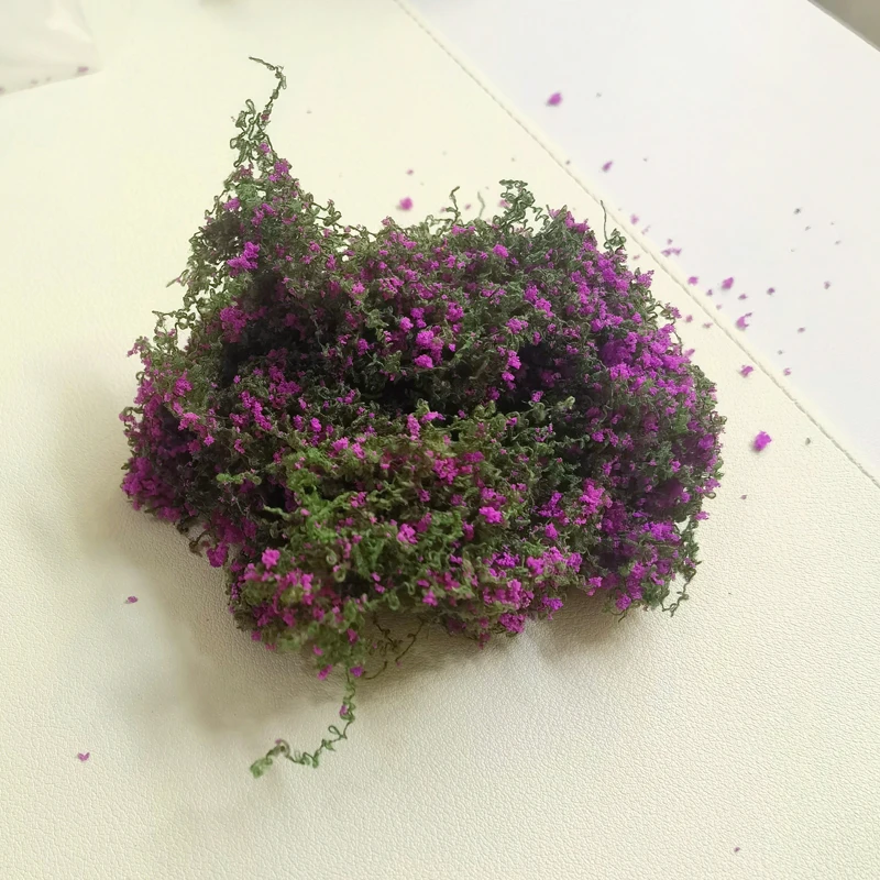 6 G/borsa Simulazione Arbusto Modello di Vegetazione Filo di Cotone Foglie di Vite Modello Fai Da Te Materiali Micro Layout Paesaggio Accessorio Diorama