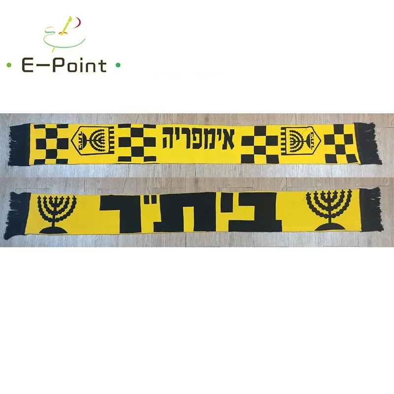 

Beitar 145*18 cm Size Beitar Scarf for Fans Double-faced Knitted BY001