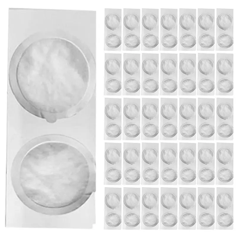ABVJ-300PCS 62MM Disposable Coffee Capsule Seals Foils Cream Foam Coffee Filter Lid Sticker For Nespresso Vertuo