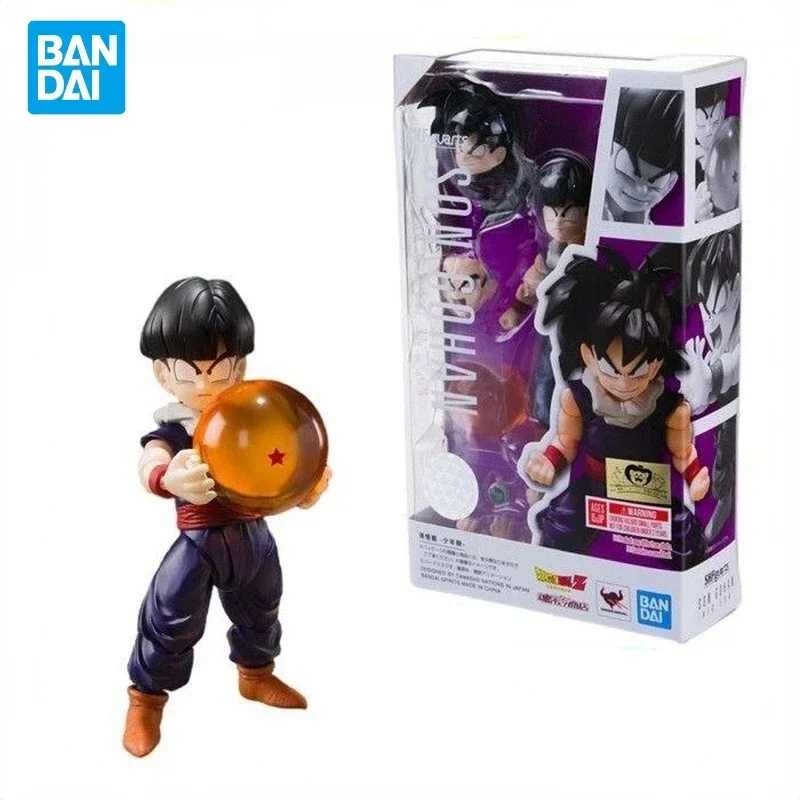 Bandai-Dragon Ball Z Anime Action Figure, Assemblage Authentique, PVC, Modèle de Collection, Cadeaux d'Hoilday, SHF, Son Gohan, En Stock