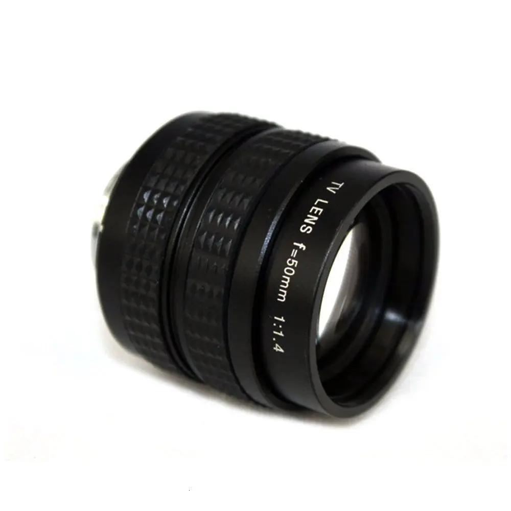 CCTV 영화 렌즈 C 마운트, 파나소닉 GF5 GF6 G3 G5 G7 GH2 GF3 GX7 GX8H GX8 G7H G7K, 50mm, F1.4