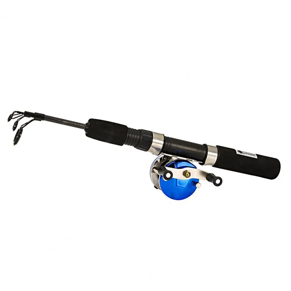 Portable Fishing Rod  Excellent Guide Ring Heavy Duty  Two/Three-sections Mini Fishing Pole Angling Gear