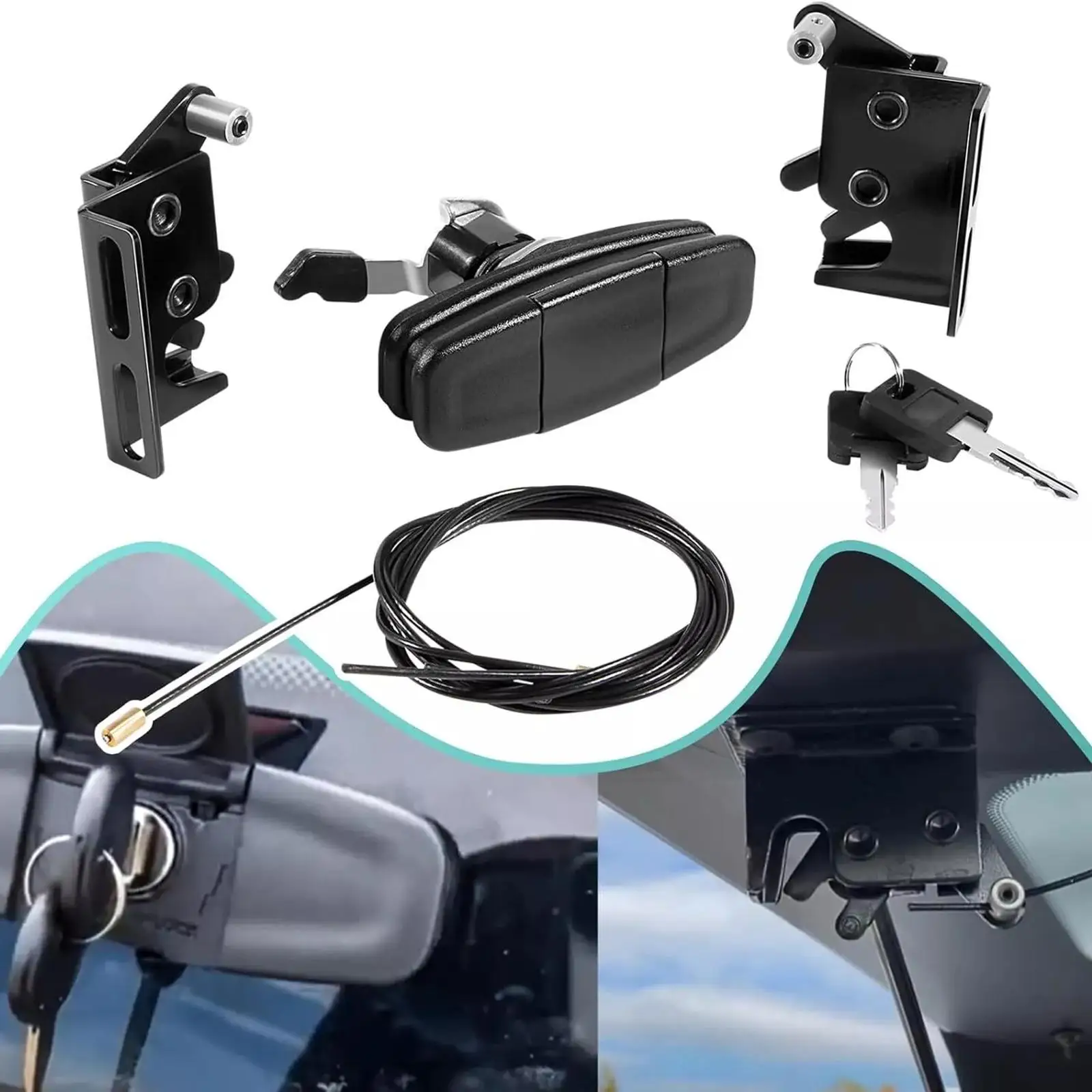 

Twist Handle Kit Accessories 113436-100xq Easy to Use with Rotary Latch 113436 Parts for 100xq Tsc700 100XR 100XL