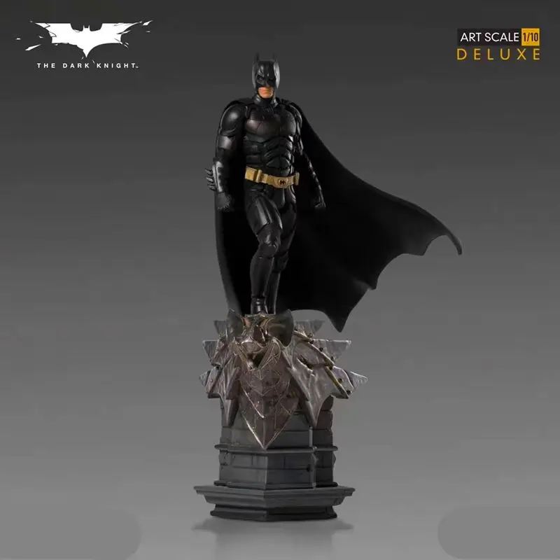 30cm Dc Batman Deluxe Art Scale 1/10 Dark Knight Rise Gk Scene Resin Statue Model Handmade Model Desktop Ornament Gifts ﻿