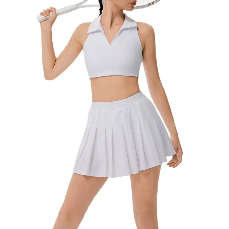 

Jenny&dave Yoga Suit, Outdoor Sports Tennis Suit, Women's Quick Drying Clothes, Moisture Absorbing And Breathable Fitness Suit