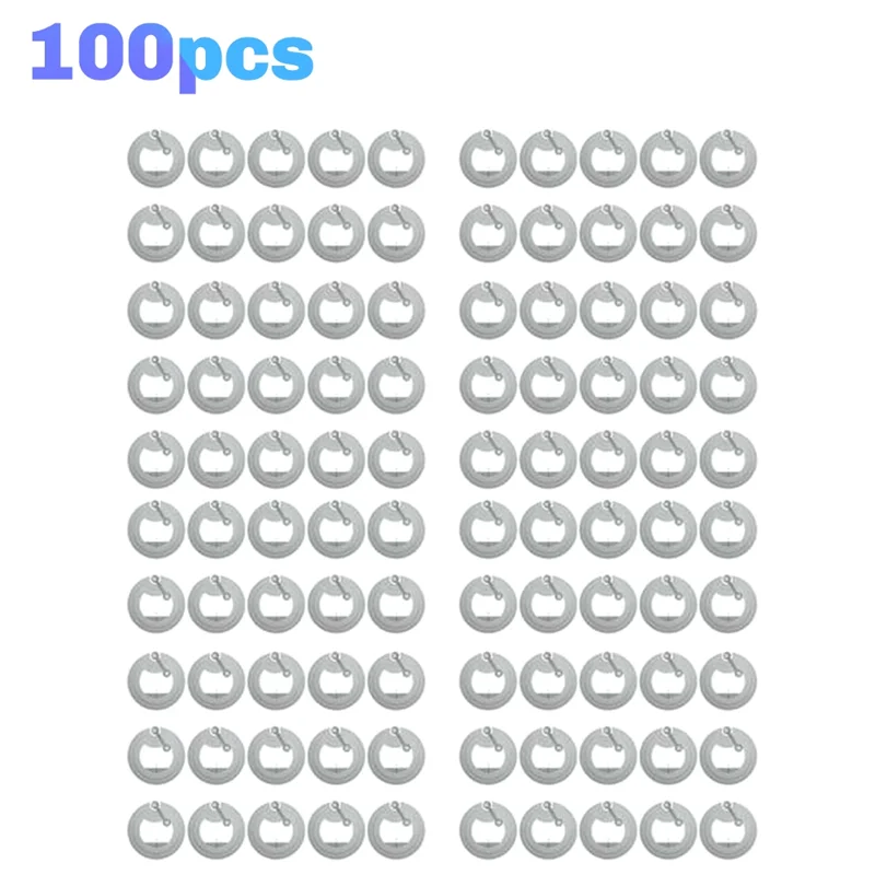 B27B 100Pcs NFC Ntag213 Label Sticker 13.56Mhz ISO14443A NTAG 213 Sticker Universal Lable For ALL NFC Enabled Phone