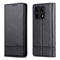 POCO F6 Pro 5G Luxury Leather Case Retro Flip Magnet Auto Closed Premium Full Cover For Xiaomi POCO F6 F 6 Pro Funda Phone Bags