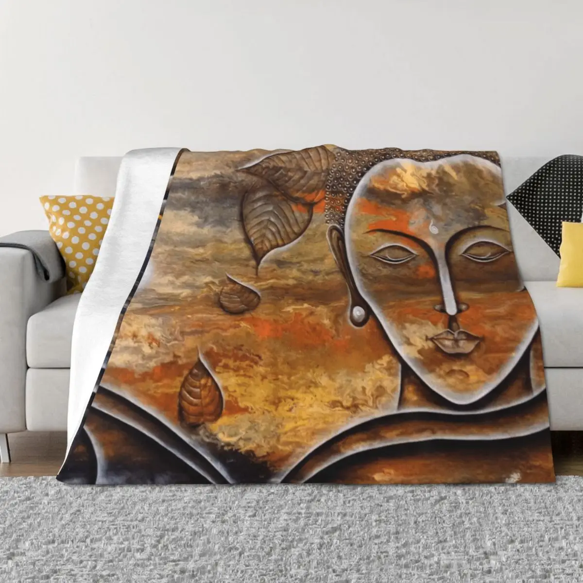 

Enlightenment Throw Blanket Fashion Sofas christmas decoration christmas gifts Blankets