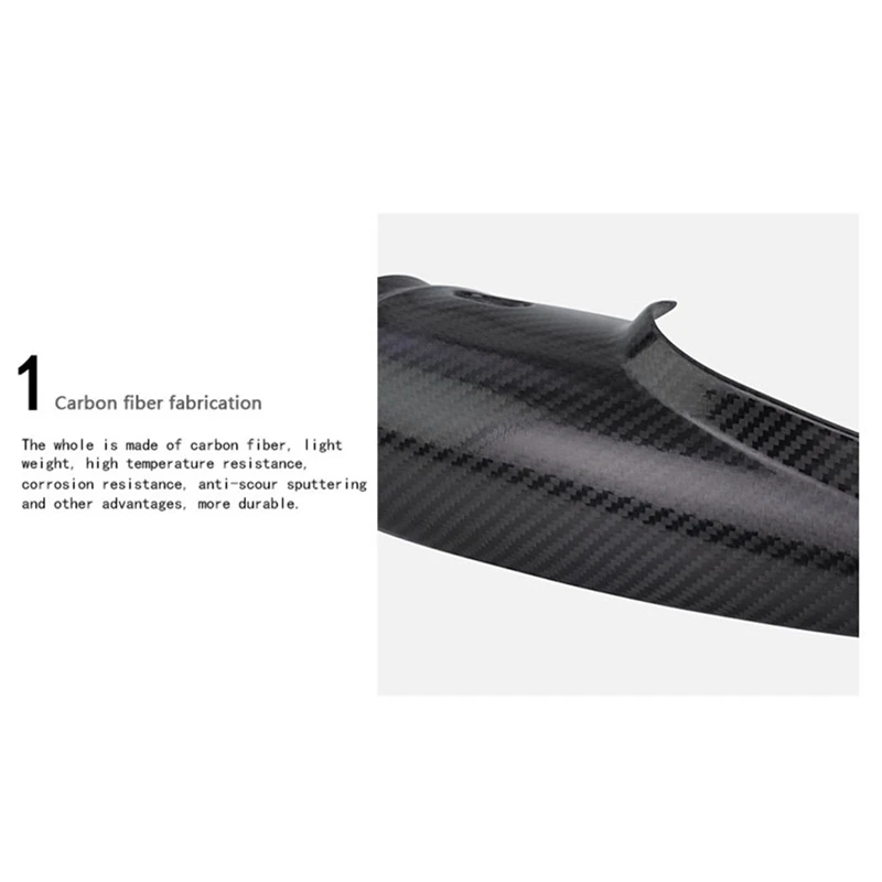 Motorcycle Exhaust Muffler Pipe Guard Anti-Scalding Cover For BMW R1200GS 2013-2018 R1250GS 2019-2023