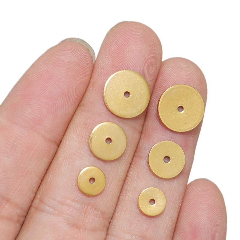 20 Stück Edelstahl L-förmige Abstandshalter Lose Perlen Rund DIY Schmuck Armband Herstellung Halsketten Zubehör – Detail 5