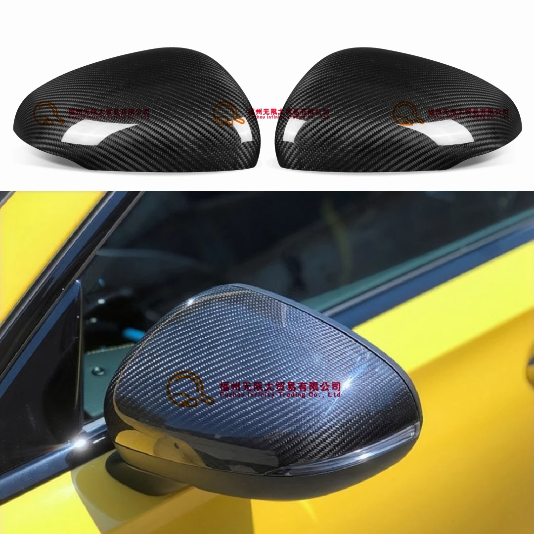 

W177 C118 Dry Carbon Fiber Rearview Mirror Covers for Mercedes-Benz A Class CLA Class Rear-view Mirror Covers