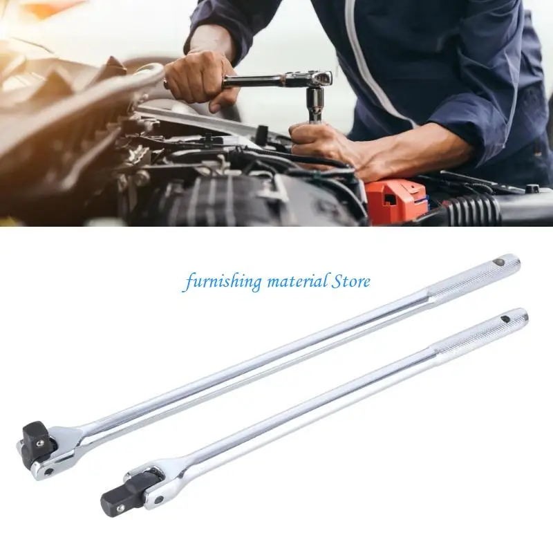 

Y5GD F Rod Wrench Socket 15/18'' Torque Wrench Long Force Bar Activity Head Strong Lever Steering Handle Repair Tool