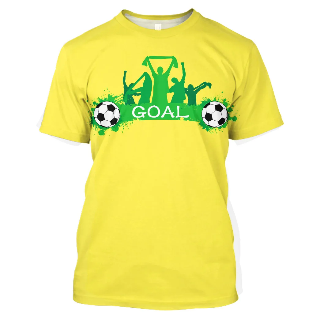 Jumeast Brazil Football Jerseys 3D Graphic T Shirts Printed Gym T Shirt Goal Sportwear Quackity Soccer 2022 Plus Size Clothes