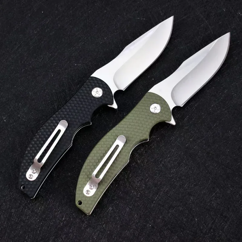 

Outdoor multifunctional high hardness folding knife fishing boat fishing accessories G10 handle for easy carrying camping
