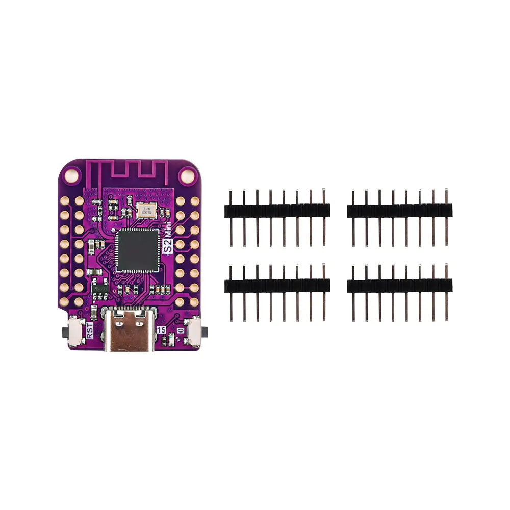 ESP32 S2 Mini Development Board ESP32-S2 WiFi Module 4MB Flash Type-C Connect Internet of Things Compatible with MicroPython