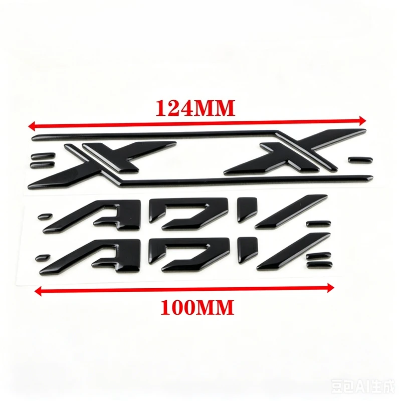 

For Honda X-ADV750 2017 2018 2019 2020 2021 X-ADV 750 XADV750 XADV 3D Reflective Side Panel Sticker Logo Decal Motorcycle Fit
