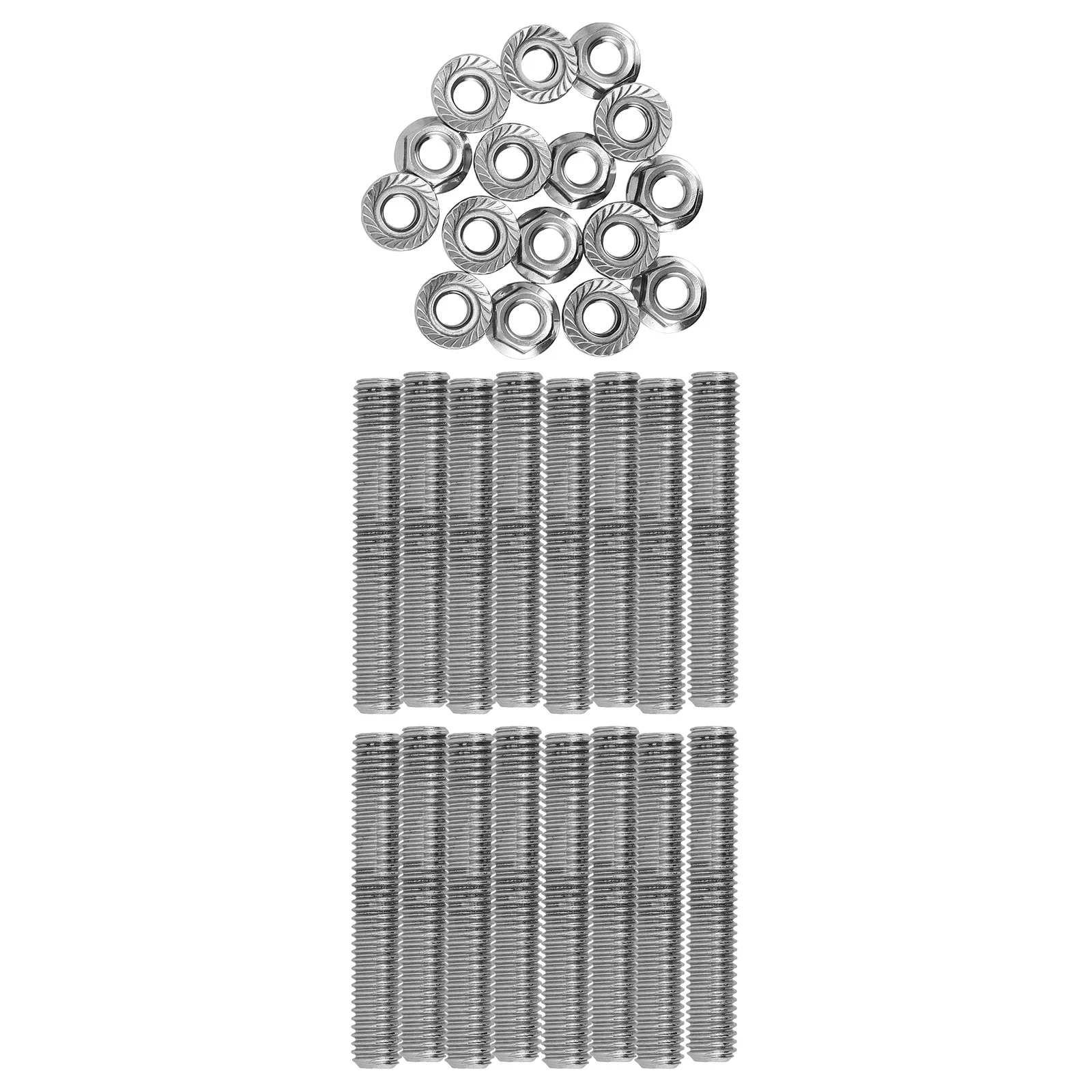 

1Set Exhaust Manifold Bolts Stainless Steel Engine Performance Enhancer Easy Install No Tools Required Exhaust Manifold Studs