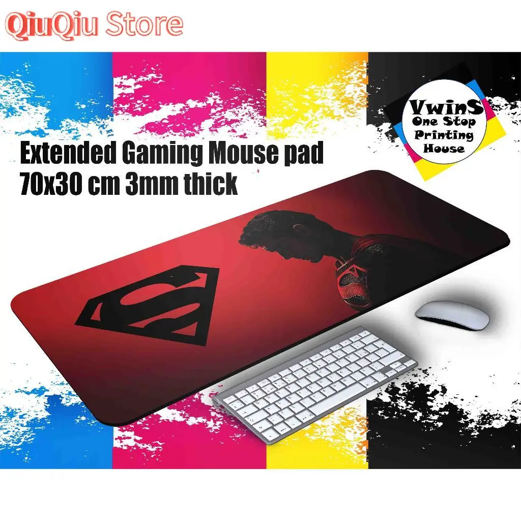 

Superman Gaming Mouse Pads! Superhero Laptop Mat. Clark Kent Laptop Mat and Desktop Mats Mouse pads!