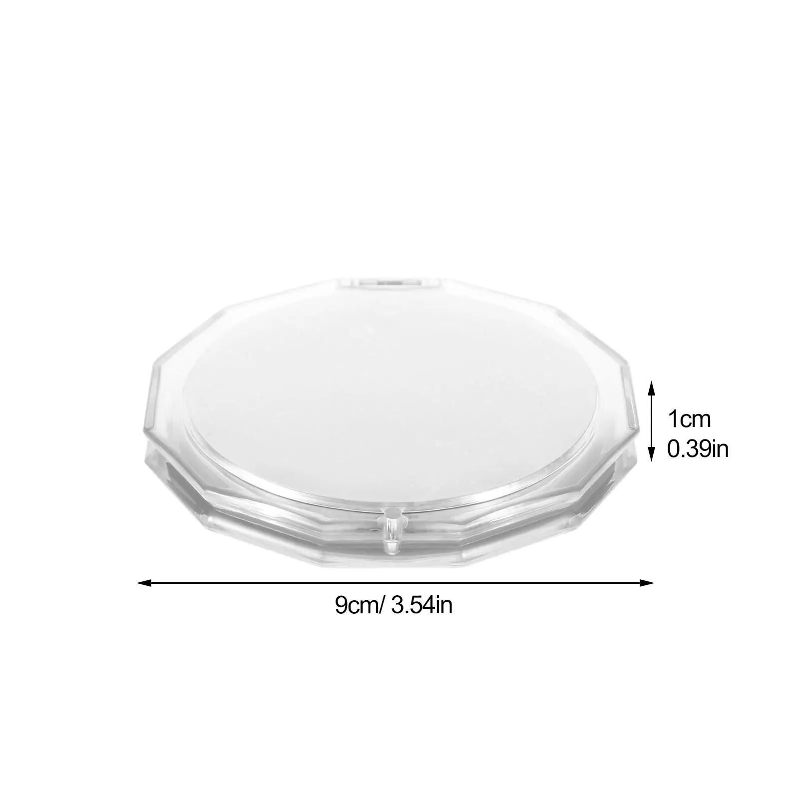 Espelho de ampliação dobrável portátil mini espelho de maquiagem compacto tamanho de viagem para mulheres meninas maquiagem mini espelhos para viagens