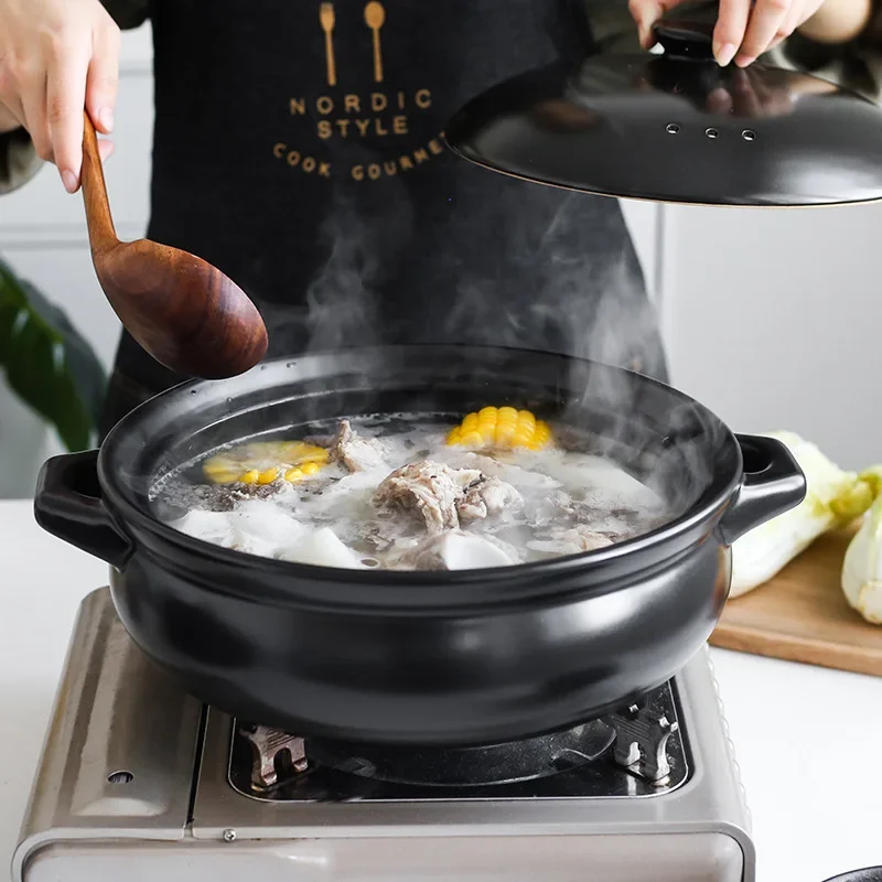 3L clay pot for cooking high quality rice cooker clay pot products kitchen ceramic soup