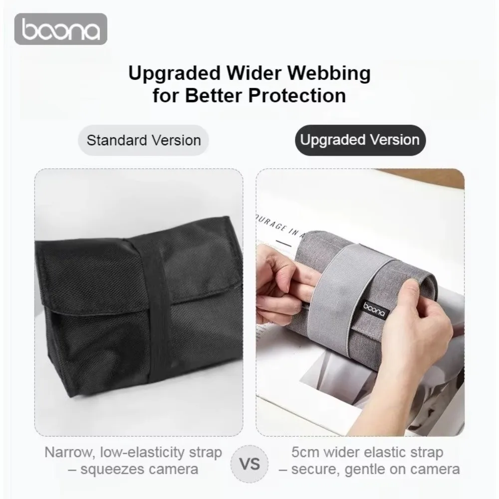Multi-Purpose Camera Organizer Bag Water-Resistant Fabric Padded Interior Waterproof Camera Bag Shockproof Protection Portable