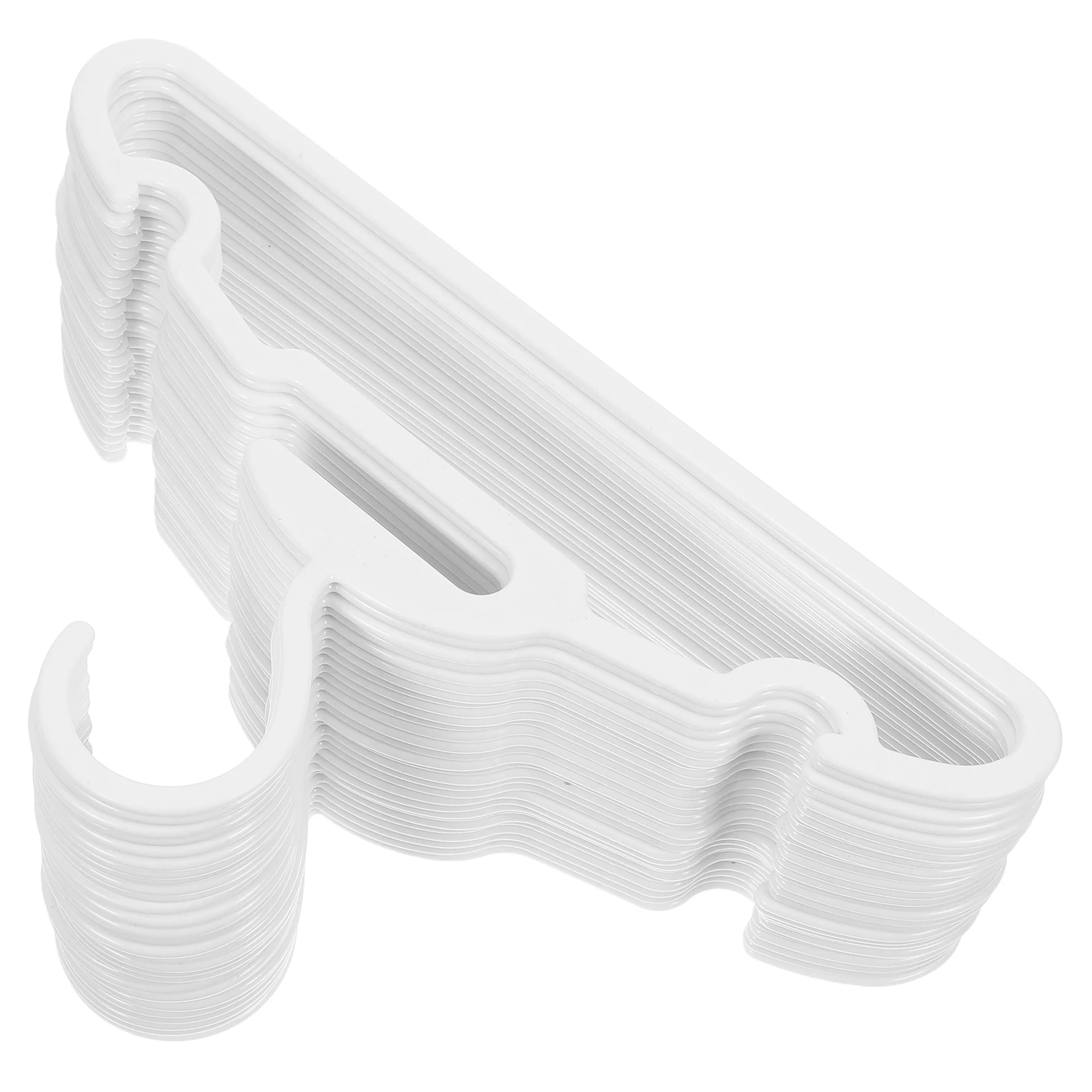 

30 Pcs Clothes Children's Traceless Rack Newborn Kids Hangers Plastic Baby for Closet