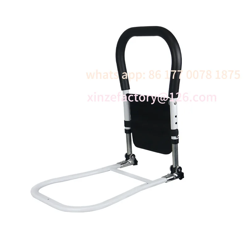 

Customizable elderly bedside guardrail help armrest free punching