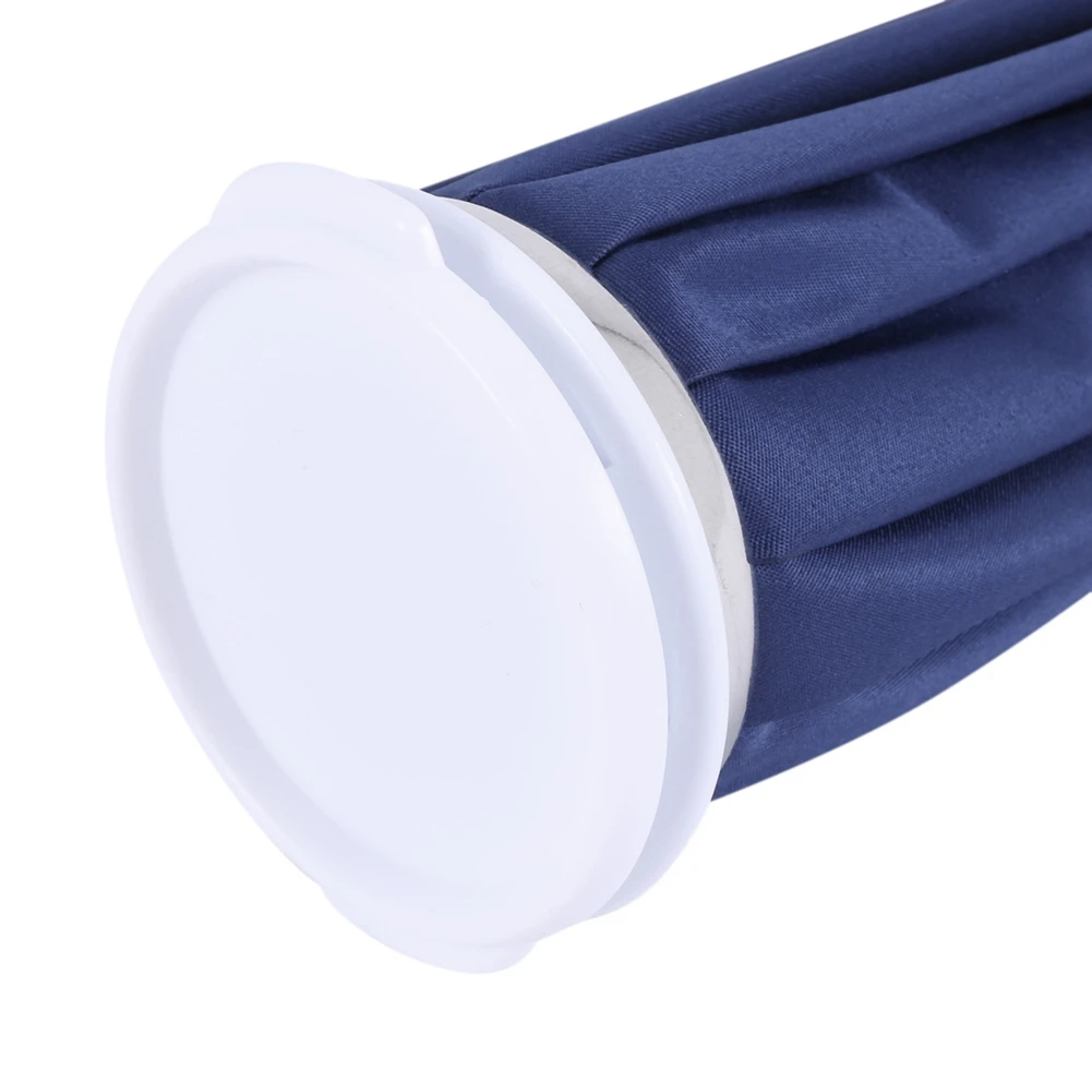 AEF6-2X Ice Bags With Straps, Hot Cold Therapy Reusable Ice Bag Pack & Wrap For Head, Shoulder, Back, Knee .(9 Inch, Blue)
