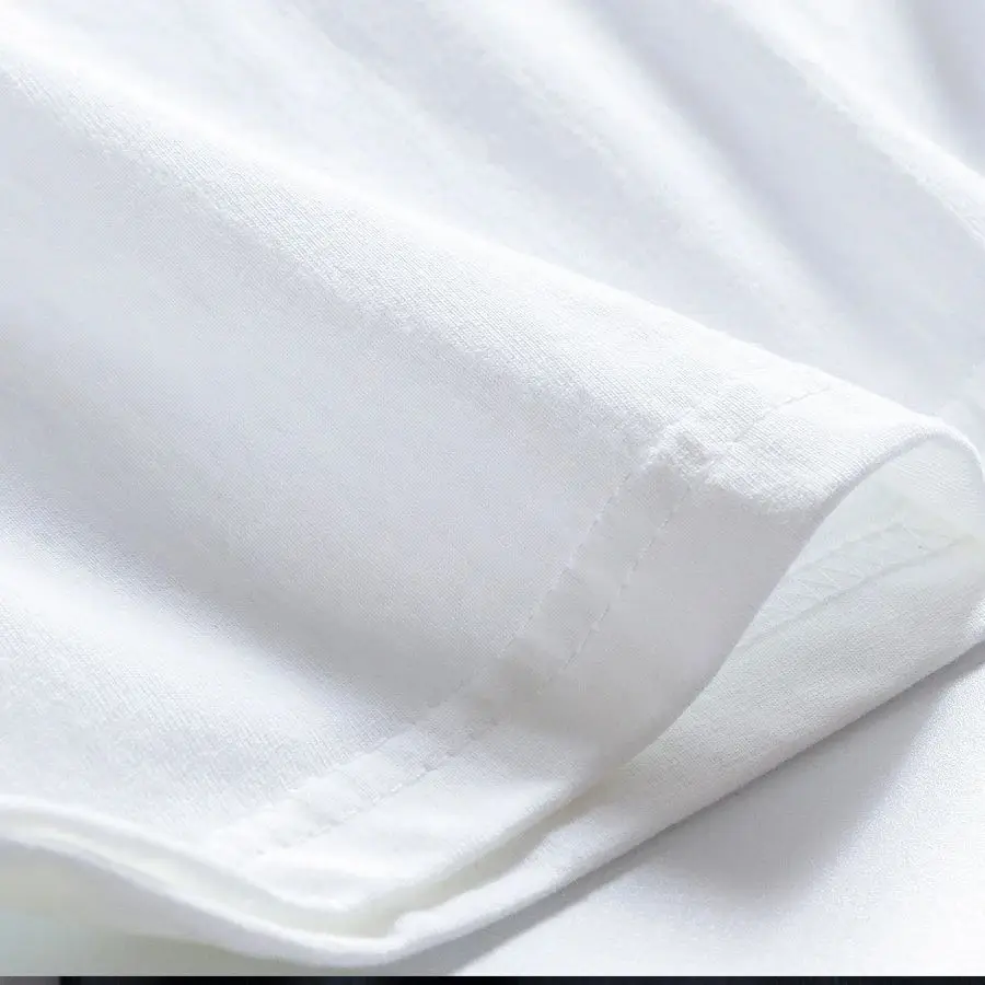 

WAVLATII Women's White Cotton Long Sve T-irt V-Ne Ladies Faionable Comfortable Winter Wear Other Material 00%