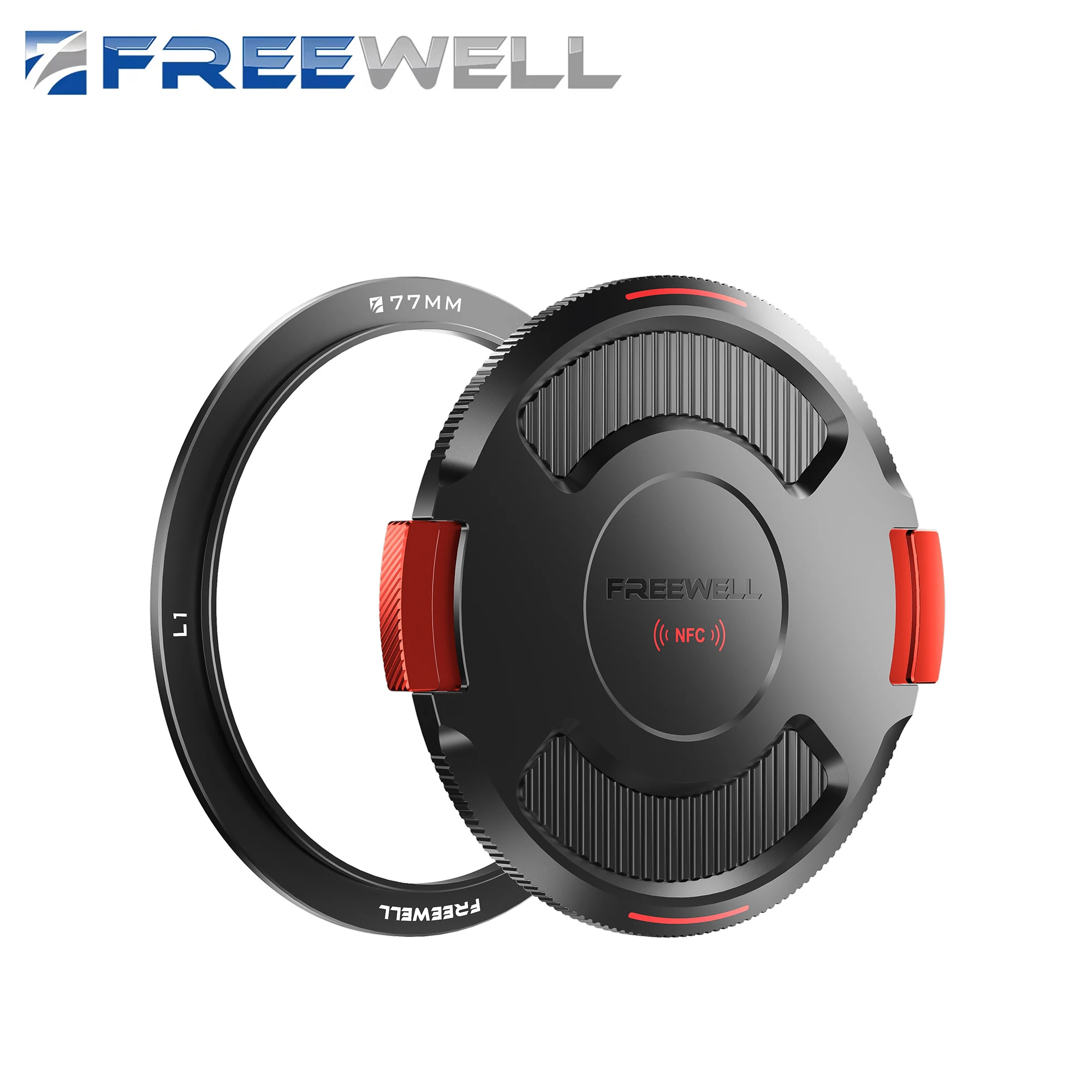 Pierścień adaptera Freewell 49/52/55/58/62/67/72/77/82mm z osłonką do zestawu filtrów Real Locking L1 VND/CPL, akcesoria fotograficzne — zdjęcie produktu 6