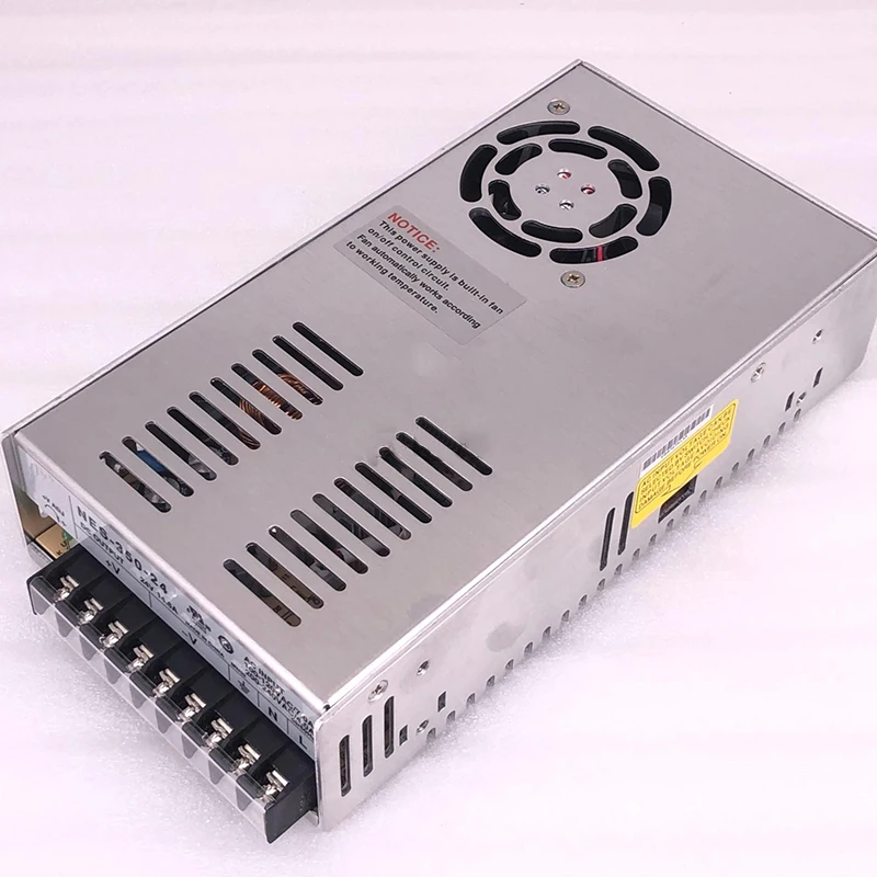 コントロール電源24v-14.6a NES-350-24 w mwトランスDC,照明,工業用LED制御,安定した電圧,350